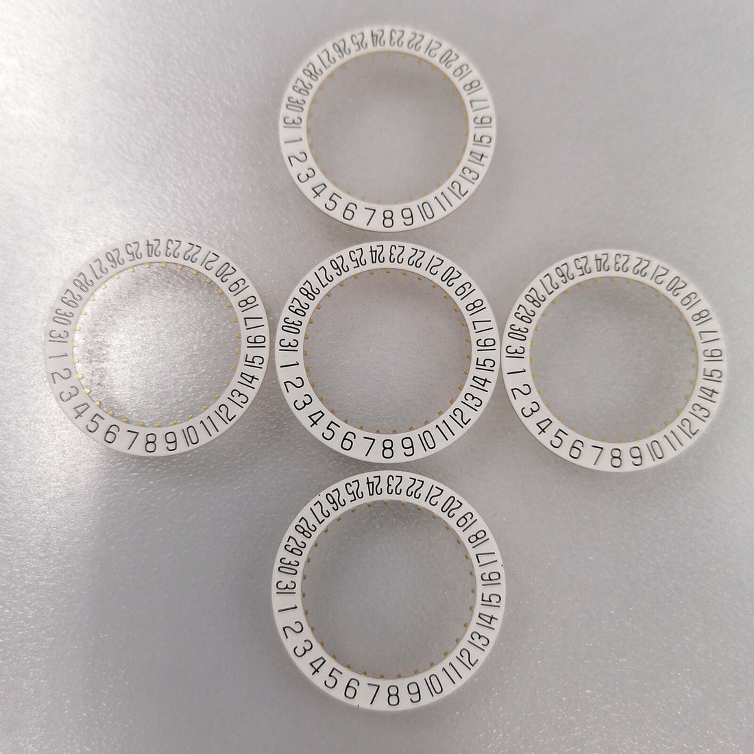 Enhance Your Watch with Generic White Date Disk Wheel for ETA2824-2 Movement