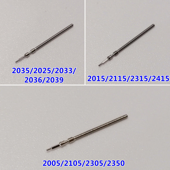 5pcs Watch Winding Stems Fit for Miyota 2035/2025/2033/2036/2015/2115/2315/2305