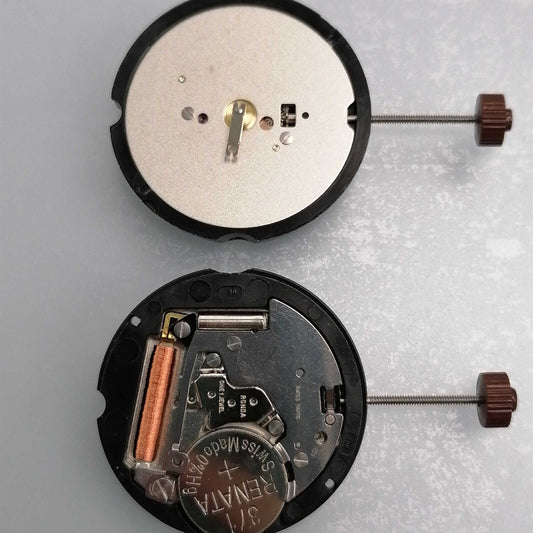 Ronda 502 Swiss quartz watch movement for precise timekeeping in watch accessories.