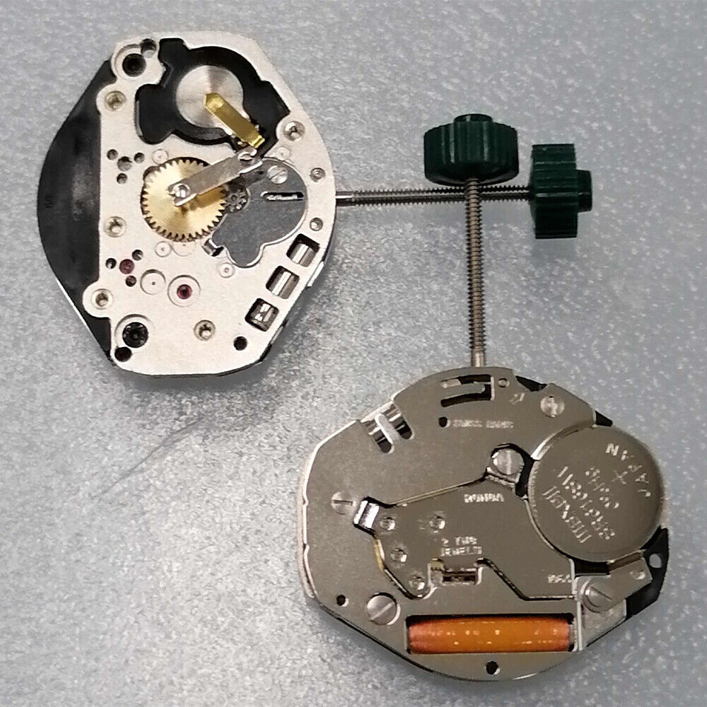 Ronda 1064 Swiss quartz watch movement for precise timekeeping in watch repairs.