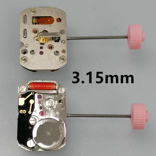 Ronda 732 Quartz watch movement with high canon pinion, ideal for precise watch repair parts.
