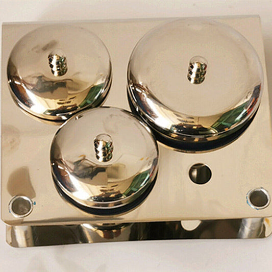 Stainless steel Benzine barrel tool set for precise watch movement cleaning and repair.