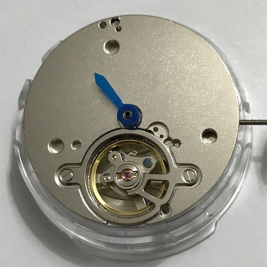 Shanghai Automatic watch with mechanical movement and hollow balance wheel at 6 o'clock, Man China Made design