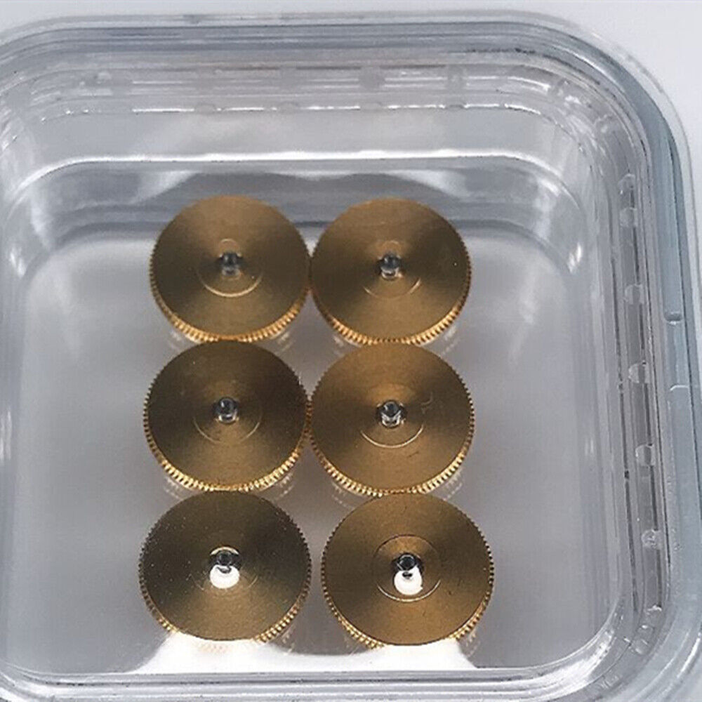 Original RLX 2235 watch movement barrel with complete mainspring and axis for precise timekeeping.