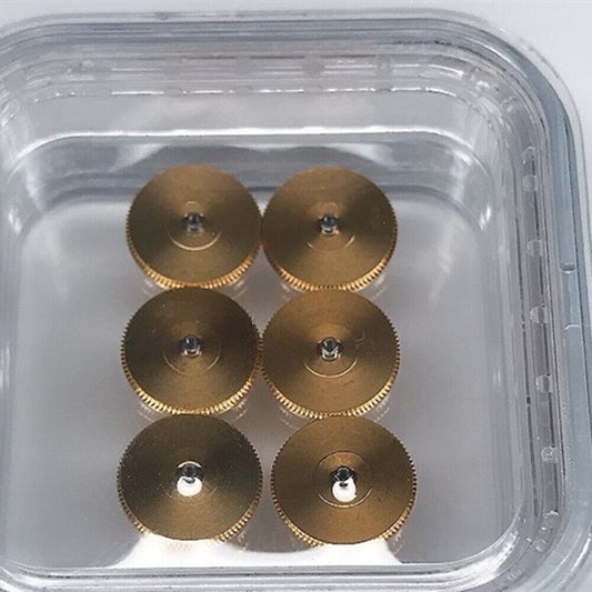 Original RLX 2235 watch movement barrel with complete mainspring and axis for precise timekeeping.