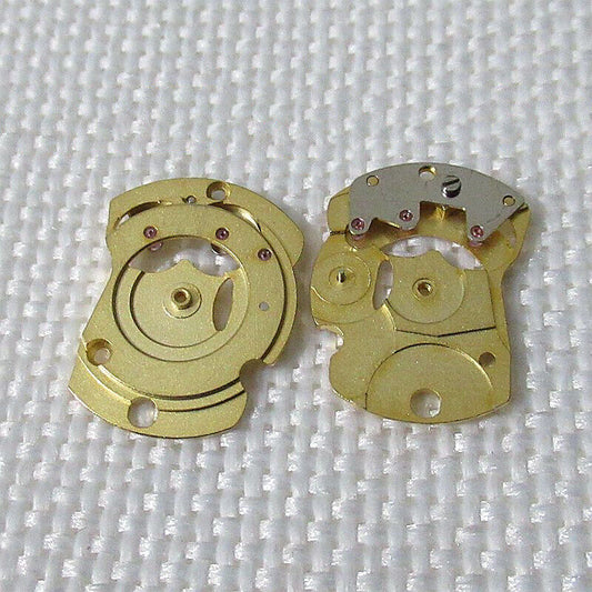 Golden automatic device bridge splint for ETA 2824, 2834, 2836 watch movements, generic fit.