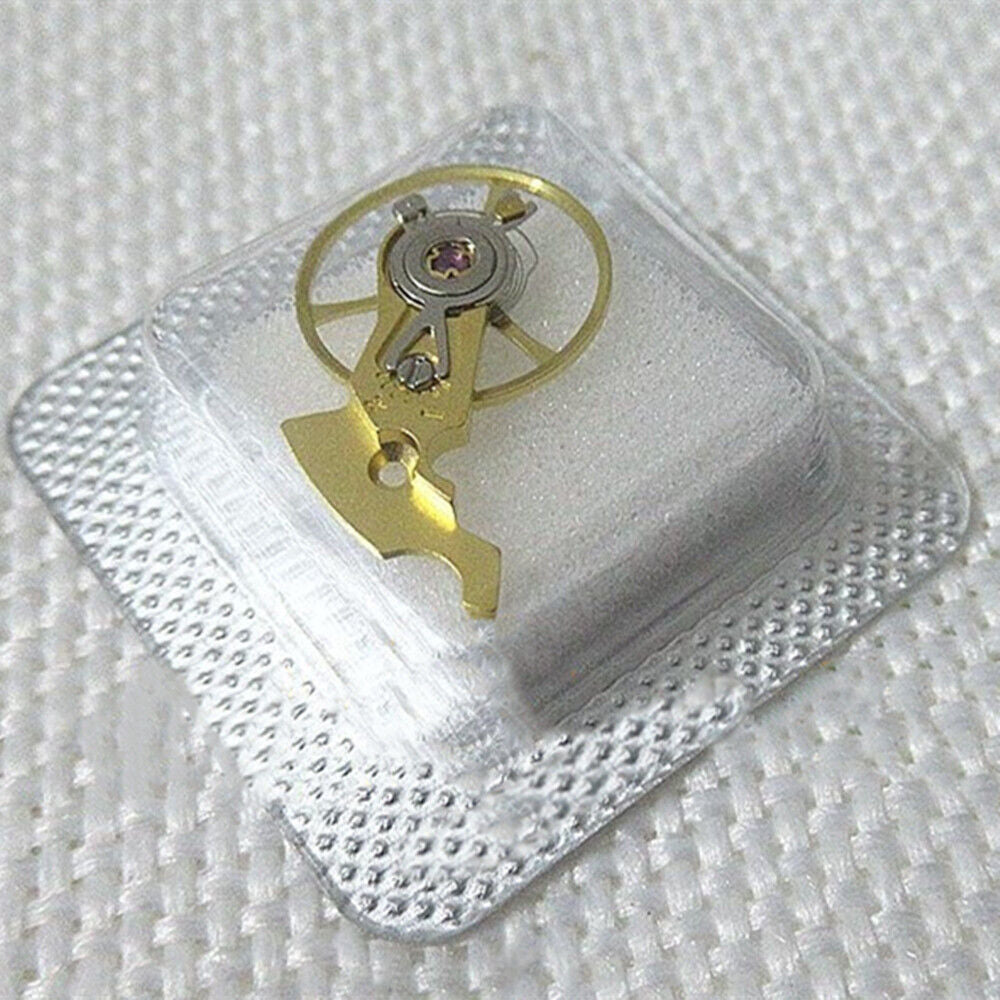 Golden watch balance wheel splint by China Made, compatible with ETA 2824/2836 movements, no veins.