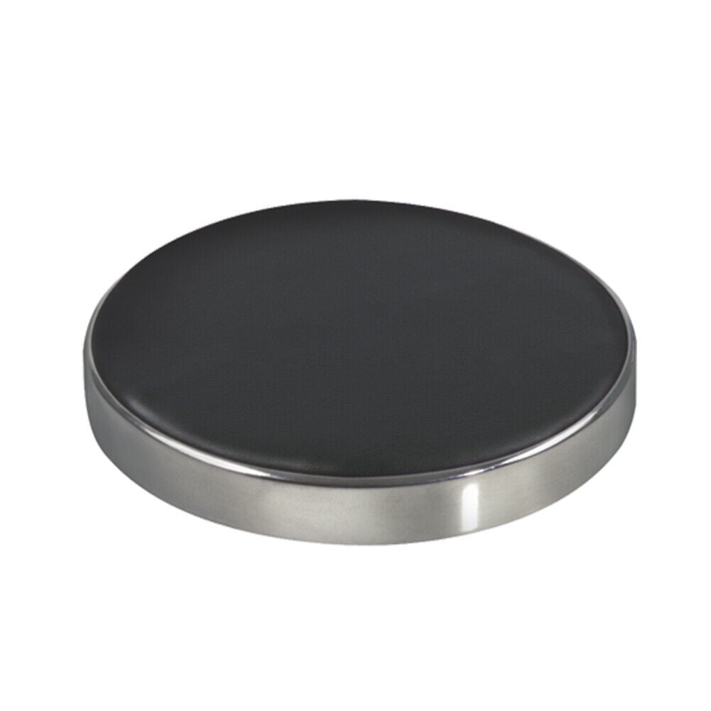 Horotec MSA09.304 watch case cushion with chromed metallic ring, 75mm diameter, 13mm height for secure watch handling.