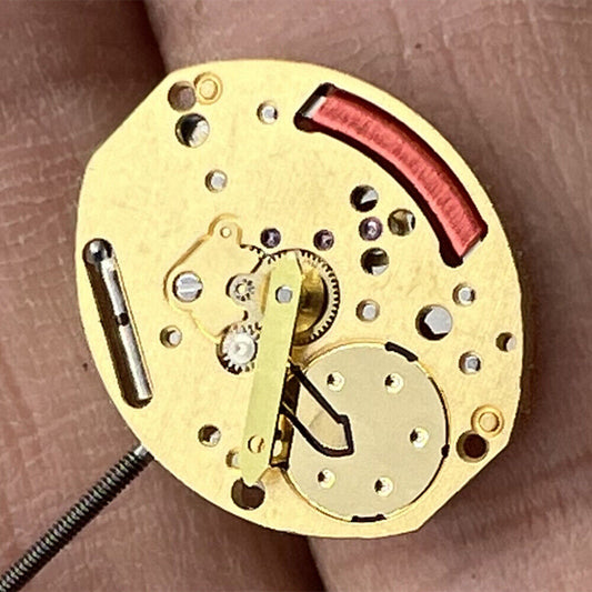 ETA E03.001 Swiss Quartz watch movement with 2 hands, precision engineering for ETA brand timepieces.