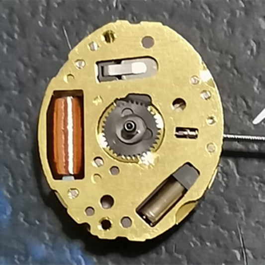 5Y30 Golden watch quartz movement by Japan Made, 3 hands mechanism for precise timekeeping