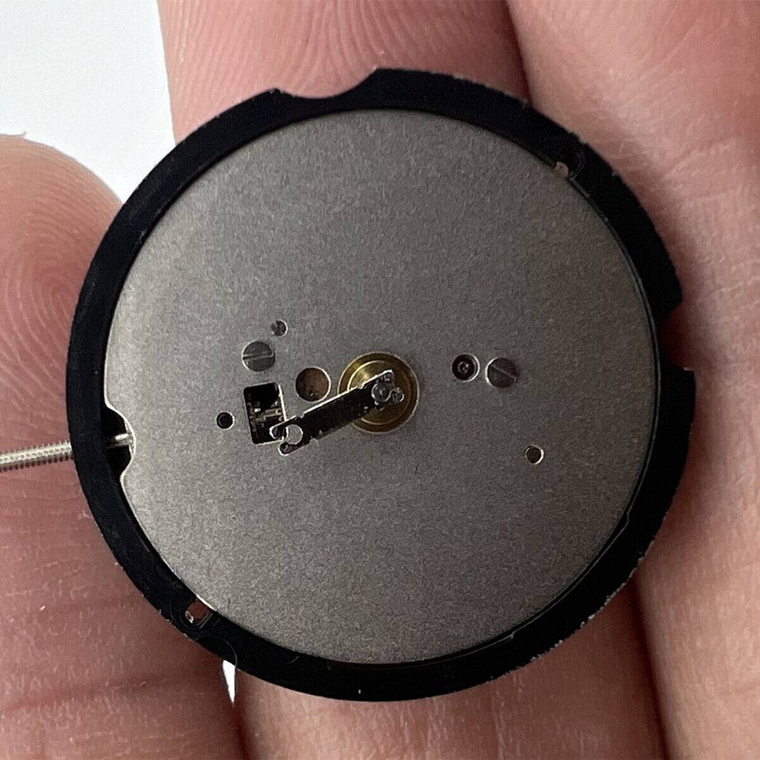Ronda 502 quartz watch movement with precise Swiss parts for reliable timekeeping.