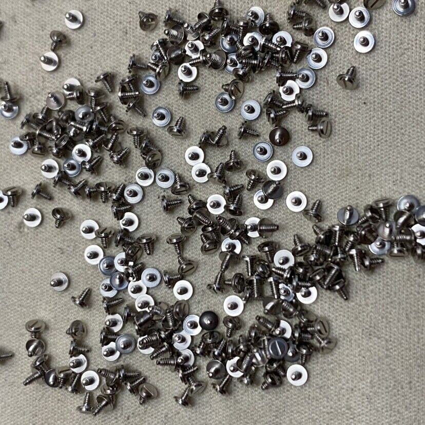Swiss Made watch case clamp screws for ETA 2824 2836 2834 movements, pack of 500/1000pcs.