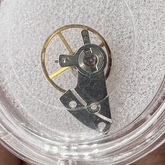 Complete balance wheel with splint for Mingzhu 2813 8205 movement, precision watch accessory.