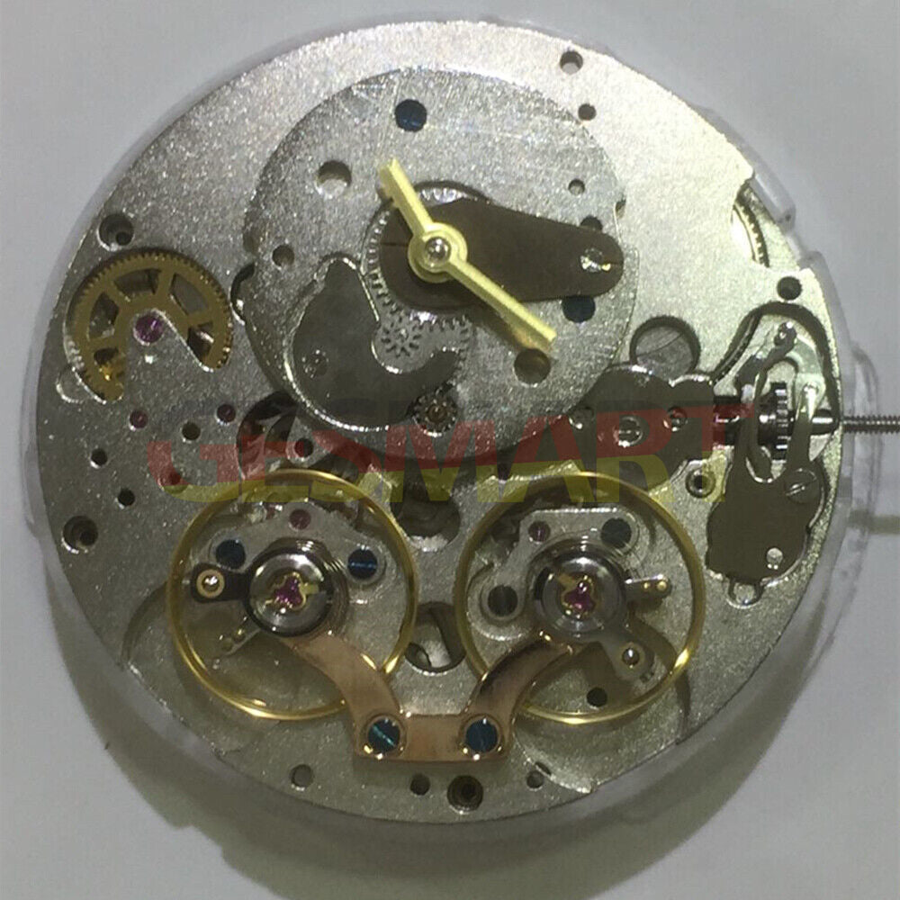 Double Balance Wheel Automatic Mechanical Movement Watch by SHANGHAI