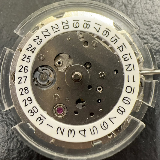 Miyota 8218 automatic watch movement with two hands and small second at 4.5, Japan made.