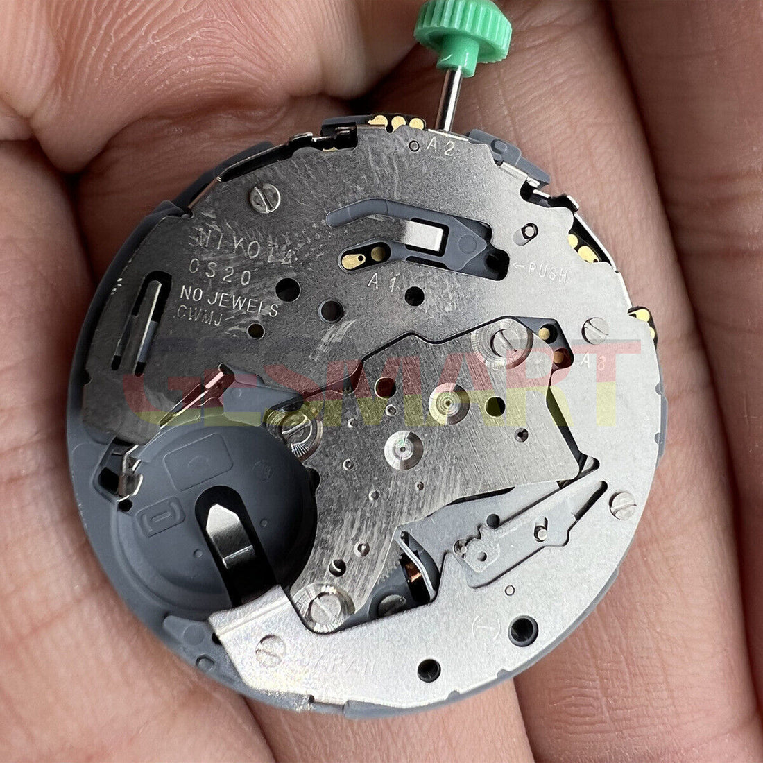 New Japan Made Miyota OS20 Quartz Watch Movement - Date at 3/6 - 13 1/2 Ligne - 30.4mm