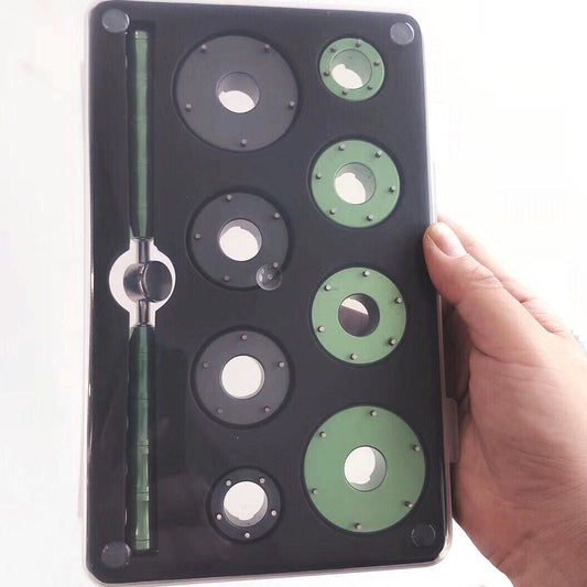 Watch back case opener tool for Omega Seamaster, durable design for precise removal of watch backs.