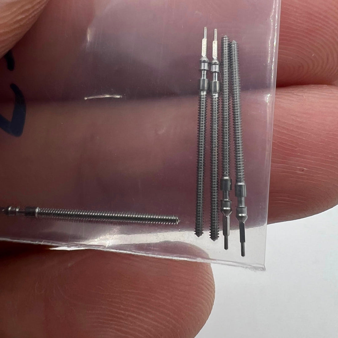 1. Set of 5 Miyota watch winding stems for 2005, 2105, 2305, 2350 movements.  