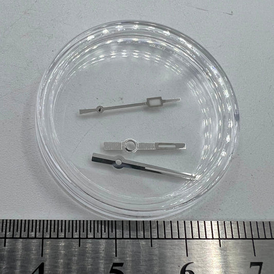 Green luminous watch hands for NH35A/NH36A movement, 8.5x12.5x13mm, ideal for watch repairs.