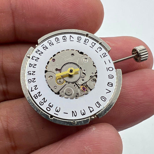 Seagull ST6 automatic watch dial with calendar date at 3 o?clock, classic men's timepiece.