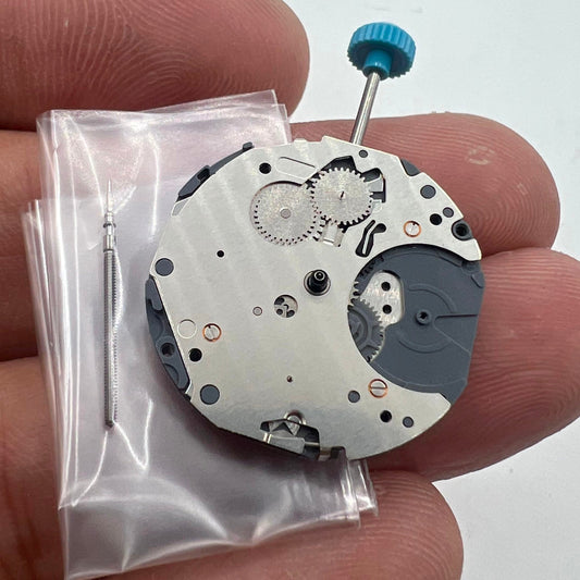 Miyota 6P25 quartz watch movement, Japan-made replacement for 6325 models, precise timekeeping accessory.