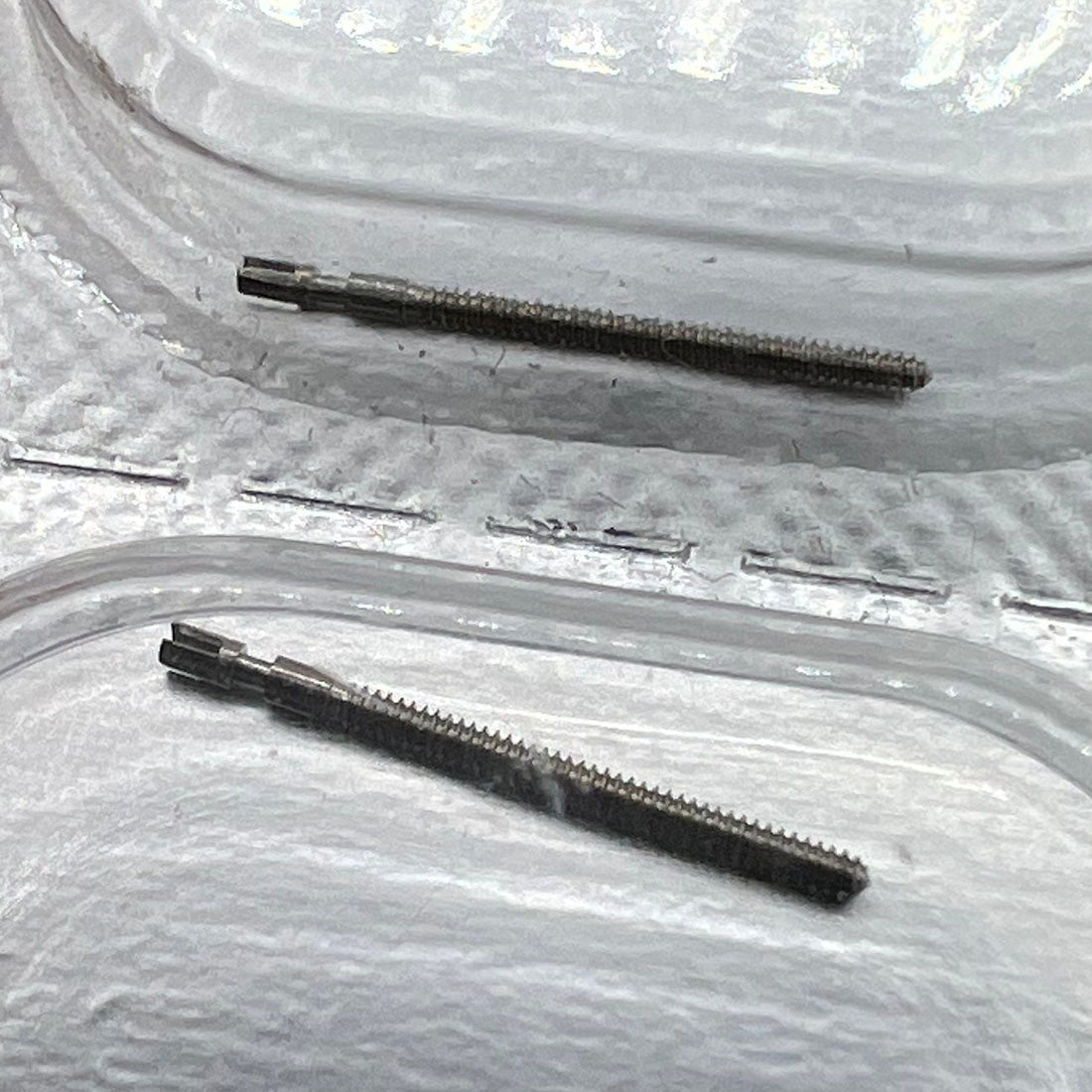 Swiss Made watch winding stem for ETA 210.001 movement, precise fit and durable accessory.
