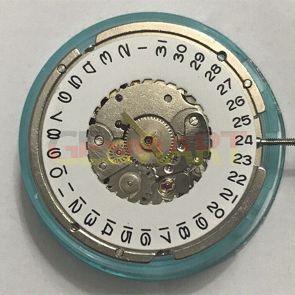 Seagull ST6 watch with 3 hands, single calendar date at 3 o'clock, automatic mechanical movement.