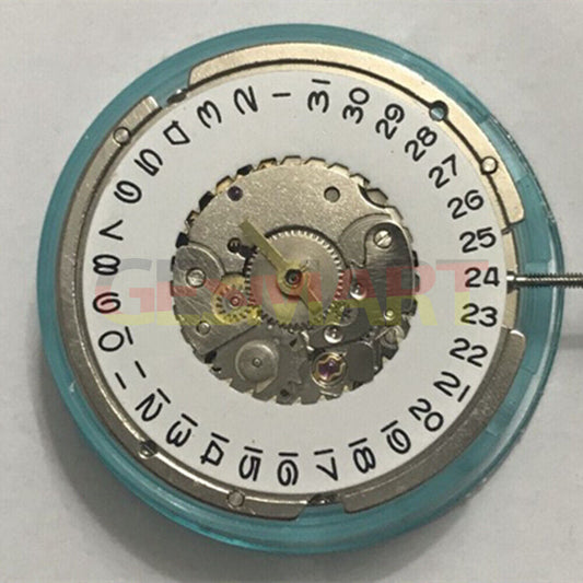 Seagull ST6 watch with 3 hands, single calendar date at 3 o'clock, automatic mechanical movement.