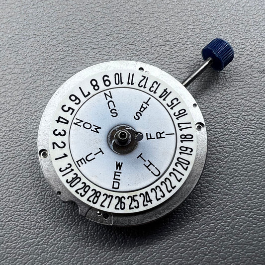 Swiss RONDA MATIC 1239 manual winding watch movement components for precision repair.