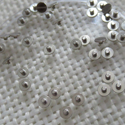 Rotor oscillating weight screws for movement 46945, compatible with various watches, generic fit.