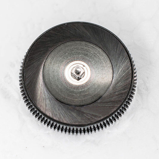 1. Two-piece barrel with complete mainspring for Omega 8500A watch movement replacement.  