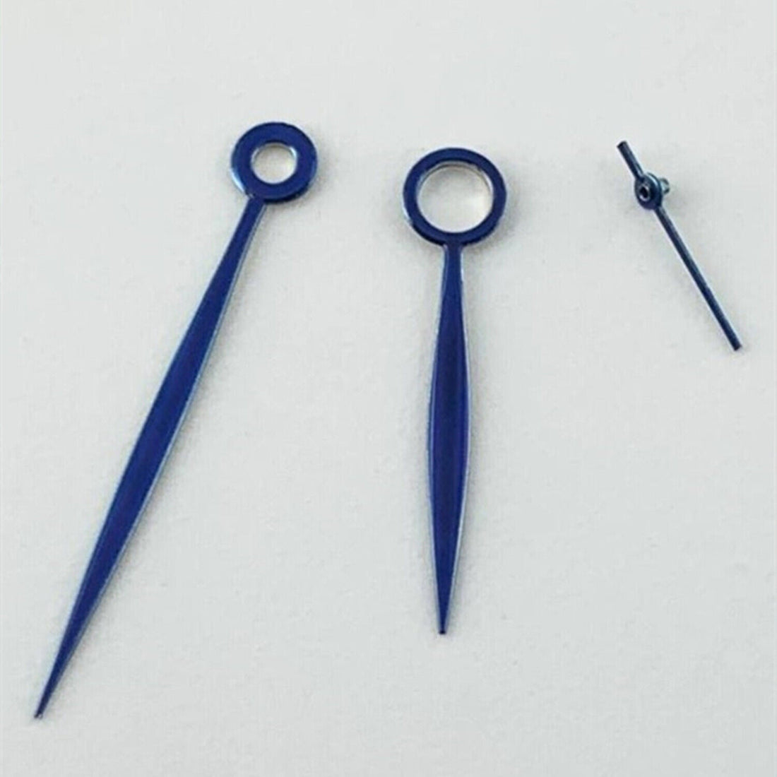 Blue Willow leaf shape watch hands for Seagull ST3600, ETA6497 movements, stylish and precise.