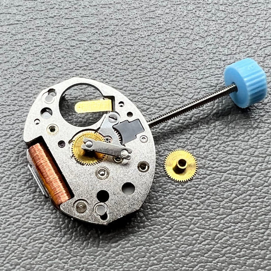 Ronda 751 Swiss quartz watch movement with two-hand design, brand Quarz Uhrwerk, model H2.