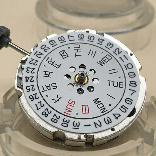 Japan Original MIYOTA 820A movement automatic watch with mechanical day date display by Miyota.