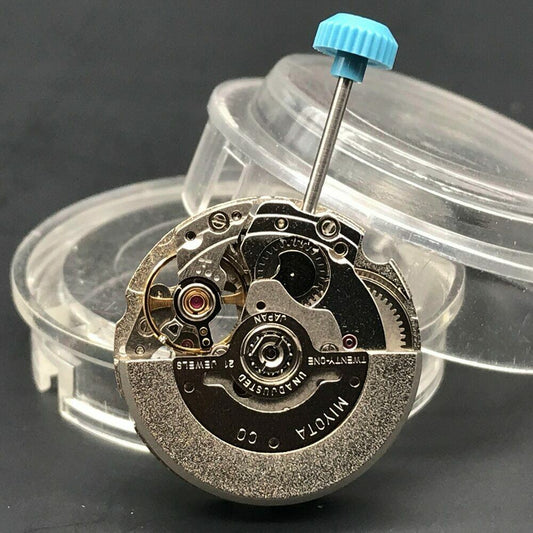 Miyota Japan 6T28 automatic movement female wristwatch with mechanical precision and elegant design.