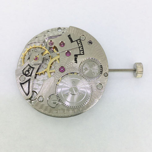 Seagull ST3621 mechanical watch movement with second hand at 6 o'clock, precision crafted from China.