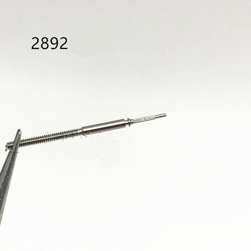 Set of 10 watch winding stems for Seagull and ETA 2892 movements, compatible replacement parts.