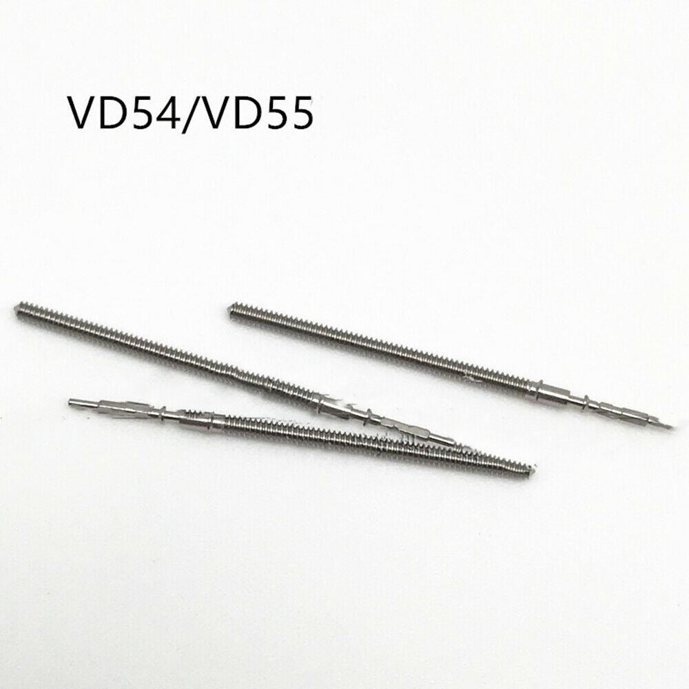1. Set of 10 generic watch winding stems compatible with VD53 VD54 VD55 VD57 VD75 movements.  