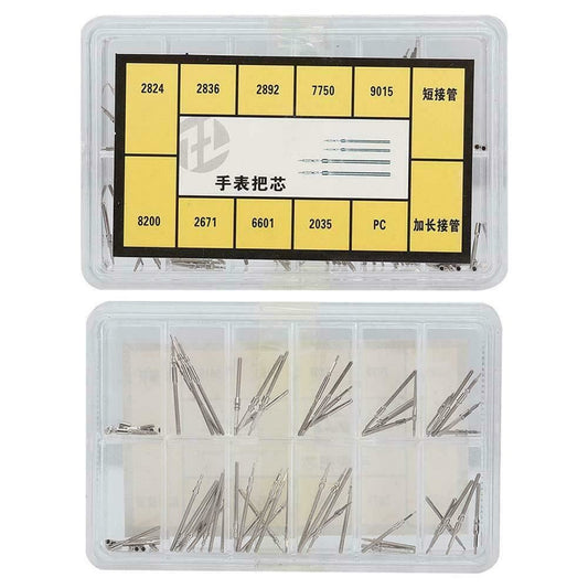 Extension rod watch winding stem extender for 2824 2836 movements, precision watch repair tool.
