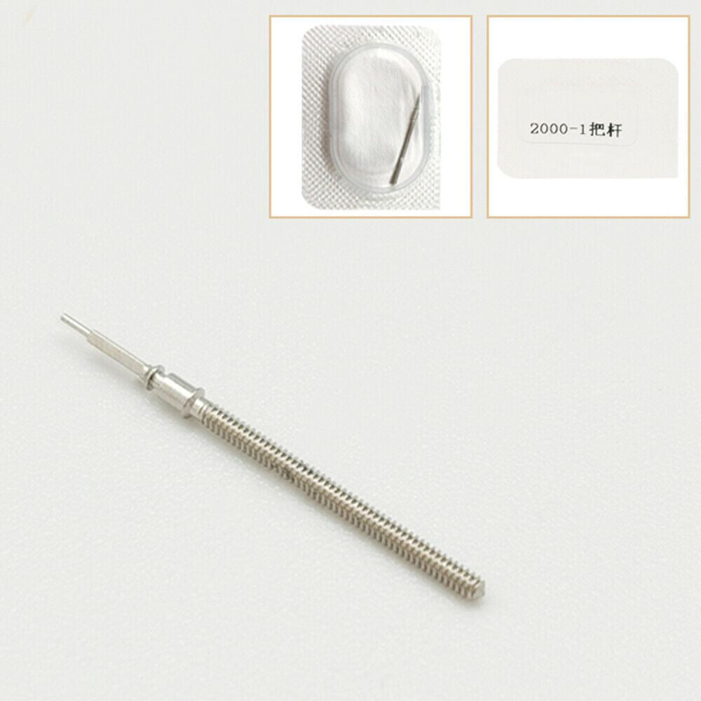 Set of 10 original ETA watch winding stems, compatible with ETA 2000-1 movement for precise repairs.