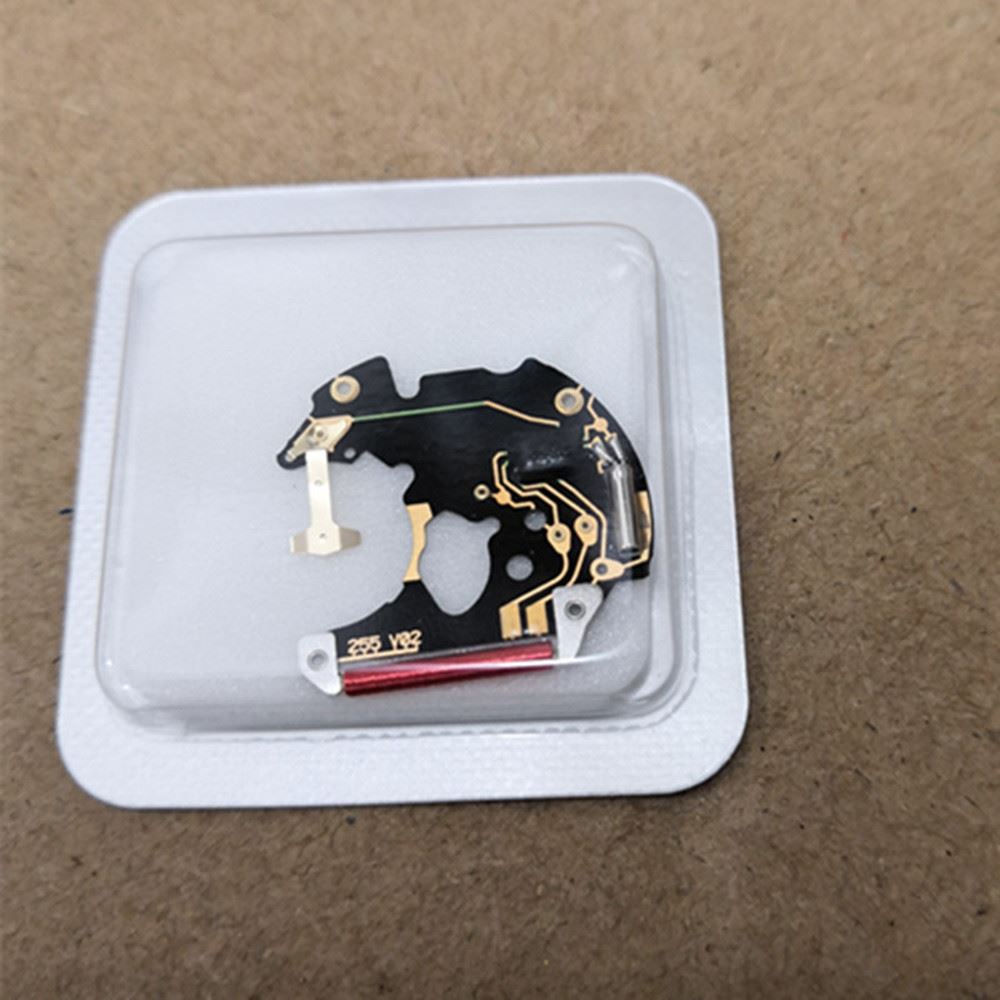 Circuit board for Swiss ETA 255.111 and 255.411 movement repair, precision watch accessory.