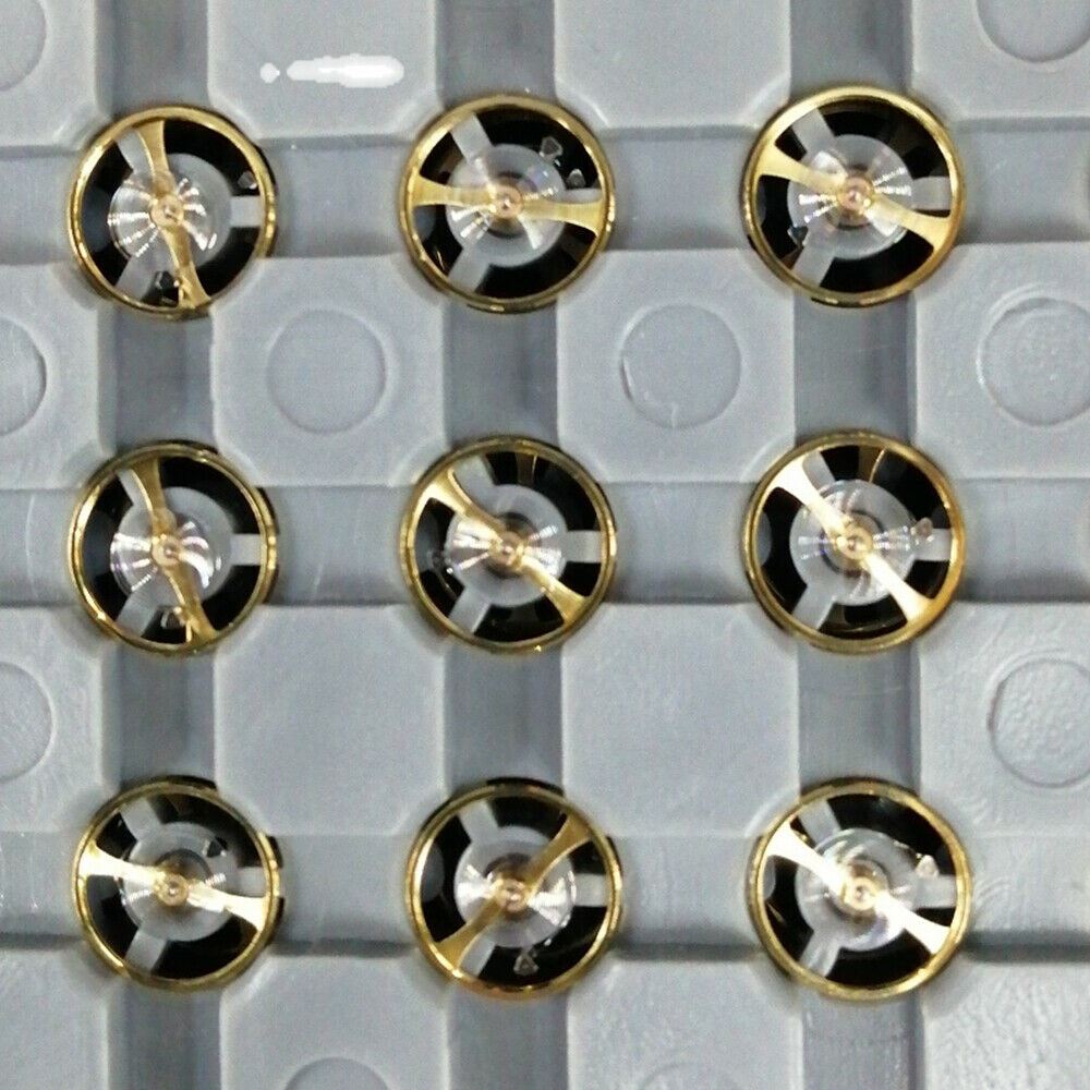 Movement part for Miyota 6T51 6601 watch, includes balance wheel spare component for precise timekeeping.