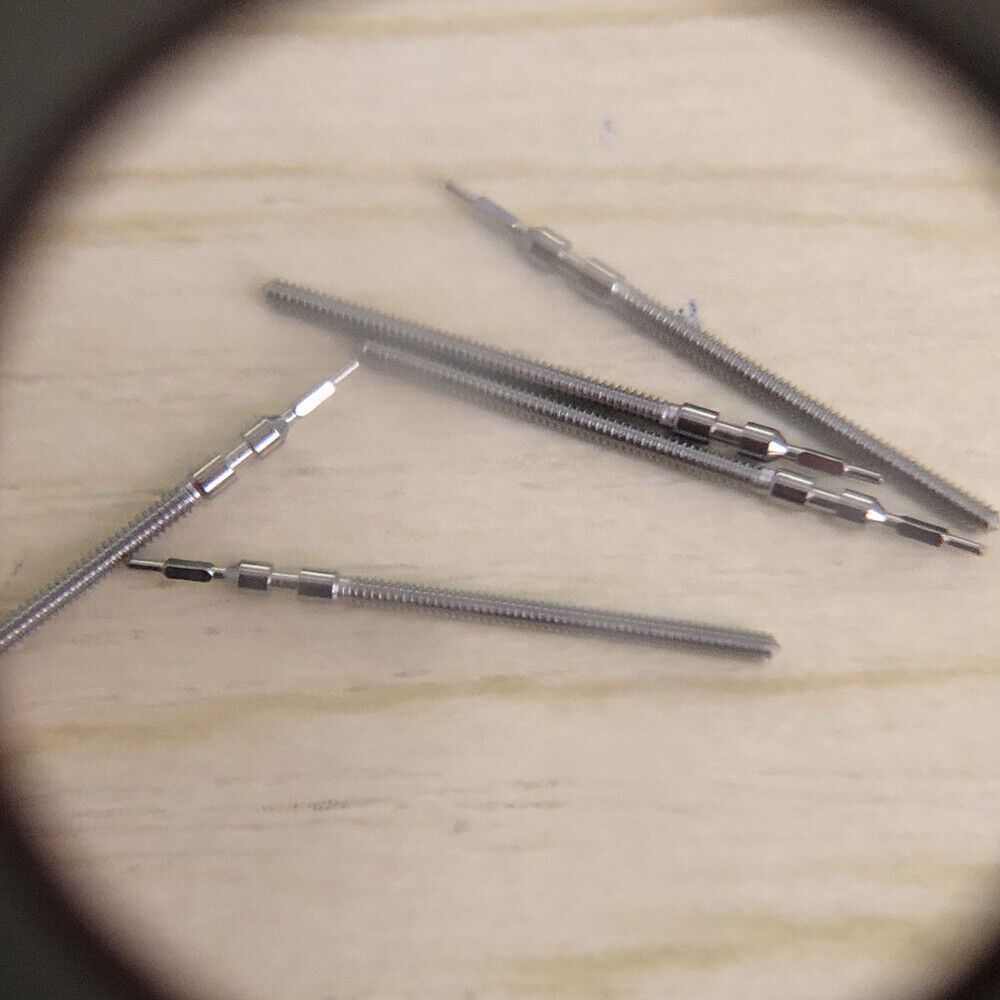 Movement watch winding stem for 2035, precision replacement part for smooth watch function.