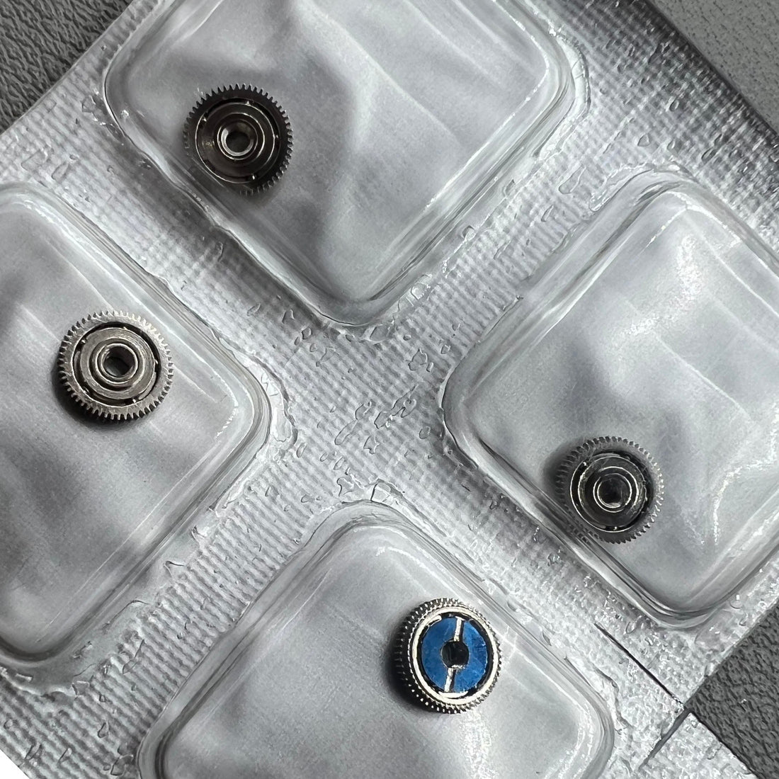 Set of 5 automatic ball bearings compatible with Werk 7009 7S26 watch movement for smooth rotation.