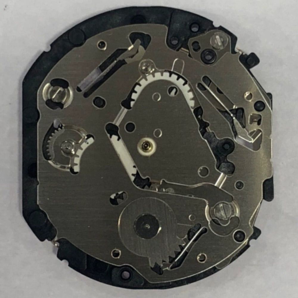 New Japan Made VX7JE six-hand quartz watch movement for precise timekeeping and repairs.