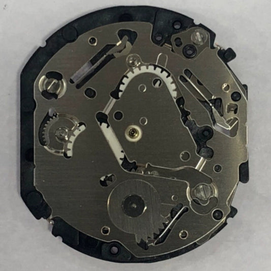 New Japan Made VX7JE six-hand quartz watch movement for precise timekeeping and repairs.