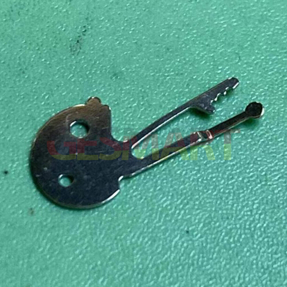 Swiss Sliding Pinion Clutch Wheel Jumper by ETA, detailed view of disassembled watch movement component.