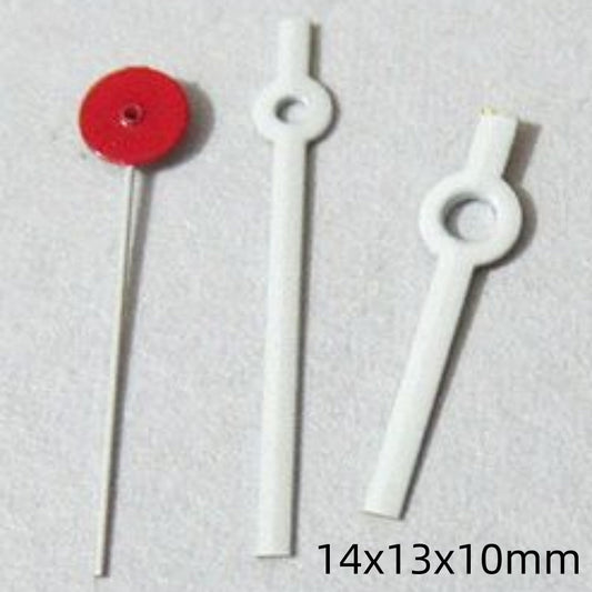 14mm white painted watch hands set for Miyota 2035, 2115, 2105, 2305 movements