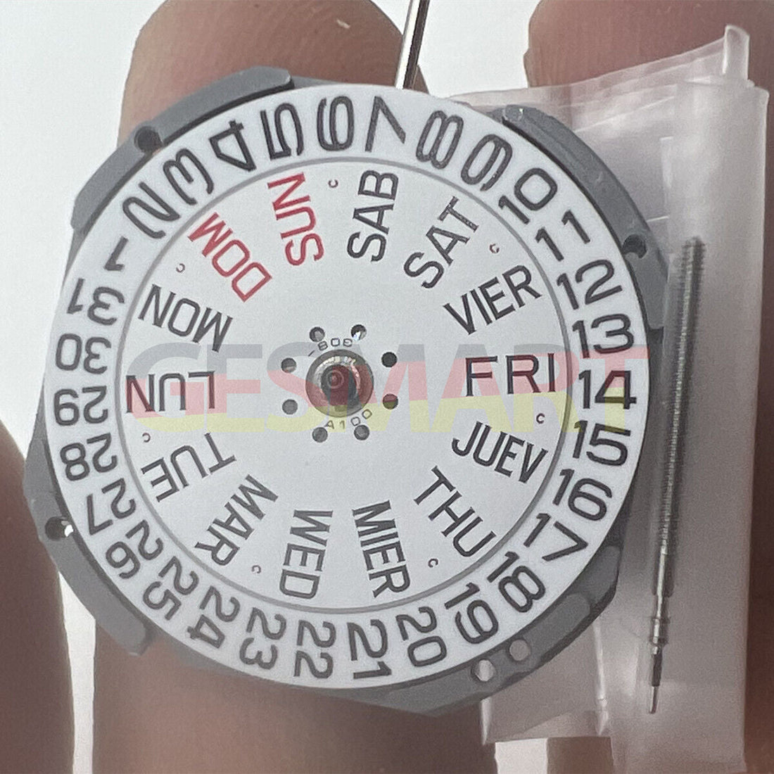 Genuine Miyota 1S02 Japan Quartz Movement | 3 Hands, Date/Day Function
