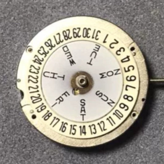 Swiss Made RONDA MATIC 1239 manual winding watch movement disassembled for repair and customization.
